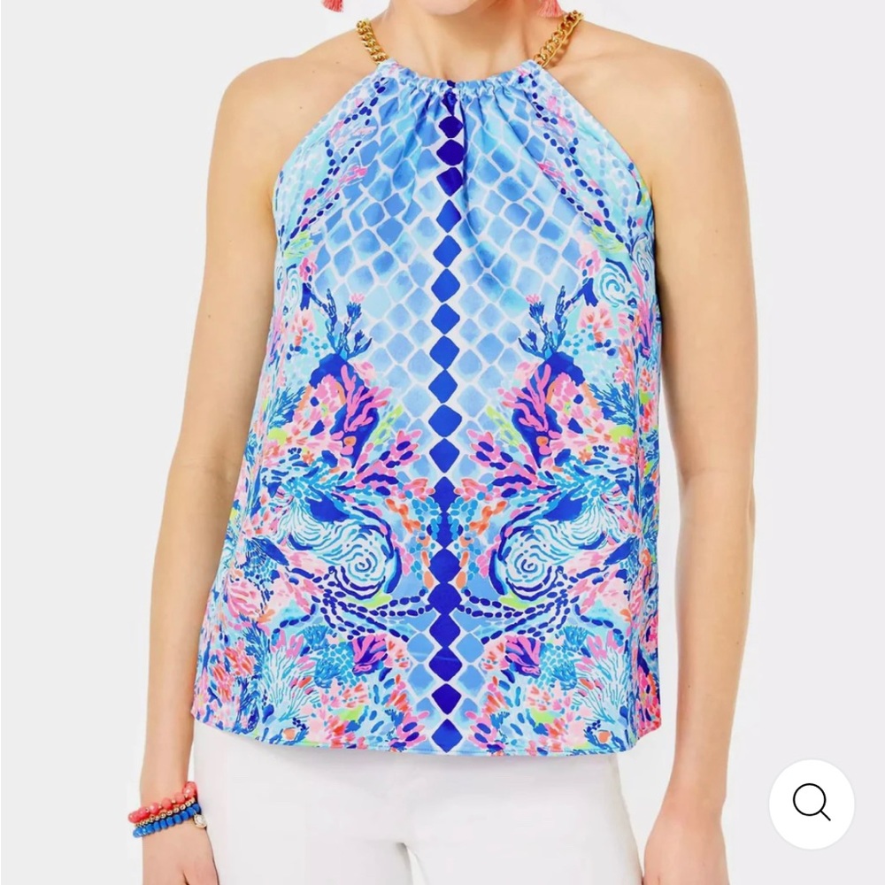 NWT Lilly Pulitzer Isa Halter Top